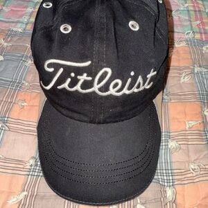 Titleist Black and White Baseball Cap